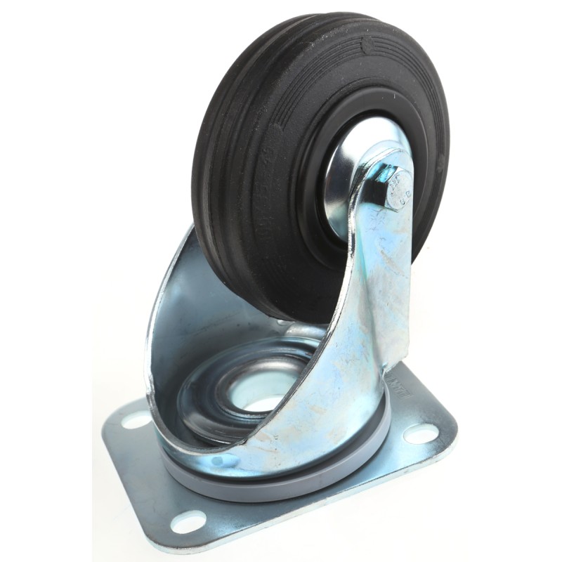1 pcs - Tente Swivel Castor Wheel, 75kg Capacity, 100mm Wheel