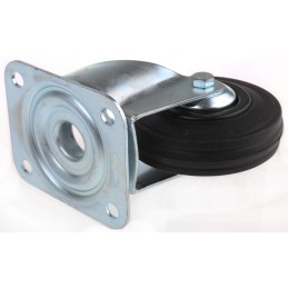 1 pcs - Tente Swivel Castor Wheel, 75kg Capacity, 100mm Wheel