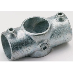 1 pcs - RS PRO 2-Way Connector Connecting Component, Strut Profile Type 1, Round Tube Size Type 1