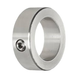 1 pcs - RS PRO Shaft Collar One Piece Set Screw, Bore 18mm, OD 32mm, W 14mm, Stainless Steel