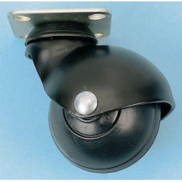 1 pcs - Guitel Hervieu Swivel Castor Wheel, 40kg Capacity, 40mm Wheel