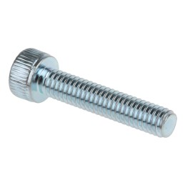 1 Box of 100 - RS PRO Bright Zinc Plated Steel Hex Socket Cap Screw, DIN 912, M4 x 20mm
