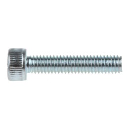 1 Box of 100 - RS PRO Bright Zinc Plated Steel Hex Socket Cap Screw, DIN 912, M4 x 20mm