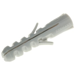 1 Box of 100 - Fischer Fixings Nylon Wall Plug, 40mm Length, 8mm Fixing Hole Diameter