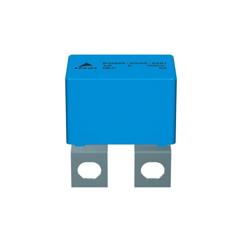 72 pcs - EPCOS B32656S Polypropylene Film Capacitor, 2 kV dc, 800 V ac, ±5%, 100nF, Tab