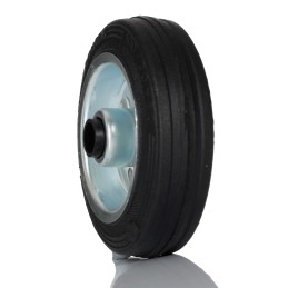 1 pcs - Tente Black Rubber Roller Bearing Trolley Wheel, 70kg