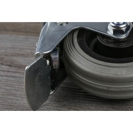 1 pcs - RS PRO Swivel Castor Wheel, 70kg Capacity, 75mm Wheel