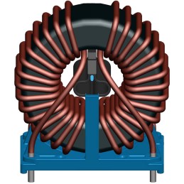 1 pcs - EPCOS 3.3 mH ±30% Ferrite Power Line Choke, Max SRF:10kHz, 12A Idc, 8.4mΩ Rdc, B82726S