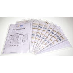 1 pcs - TE Connectivity, LR2RS, Through Hole Resistor Kit, with 20 pieces, 1 Ω - 1MΩ