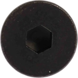 1 Box of 100 - RS PRO Black, Self-Colour Steel Hex Socket Countersunk Screw, DIN 7991, M4 x 16mm