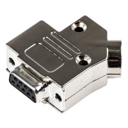 1 pcs - Amphenol 9 Way Panel Mount D-sub Connector Socket