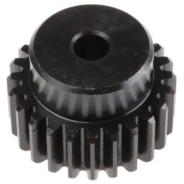 1 pcs - RS PRO Steel 24 Teeth Spur Gear, 1.5 Module, 8mm Bore Diam, 36mm Pitch Diam, 28mm Hub Diam