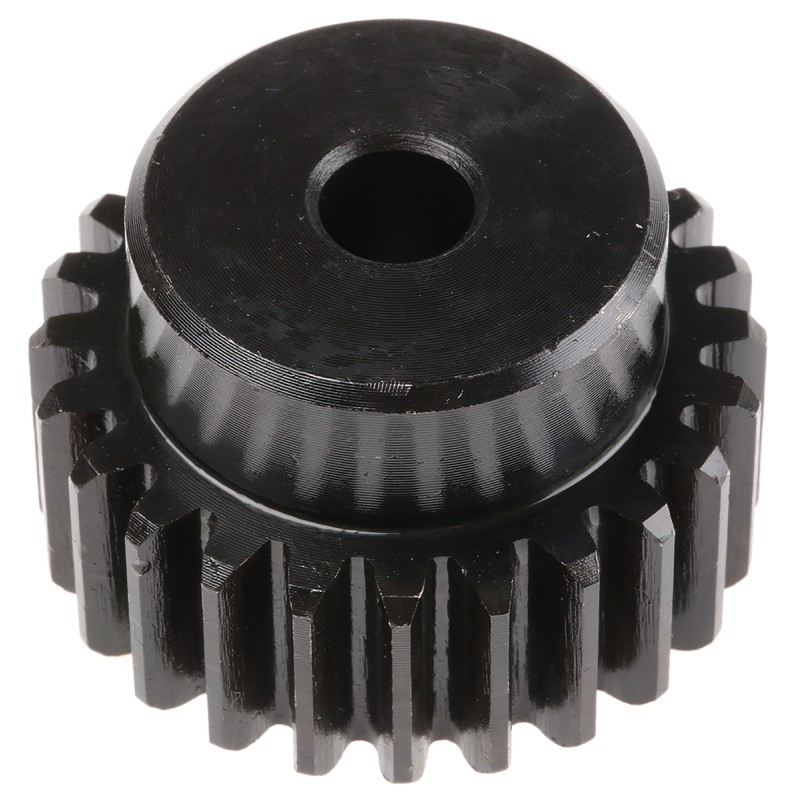 1 pcs - RS PRO Steel 24 Teeth Spur Gear, 1.5 Module, 8mm Bore Diam, 36mm Pitch Diam, 28mm Hub Diam