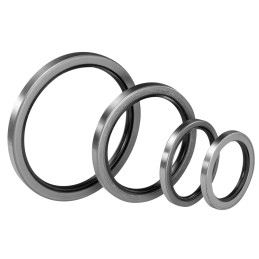 1 Bag of 2 - Paulstra Hutchinson Nitrile Rubber Seal, 55mm ID, 70mm OD, 8mm