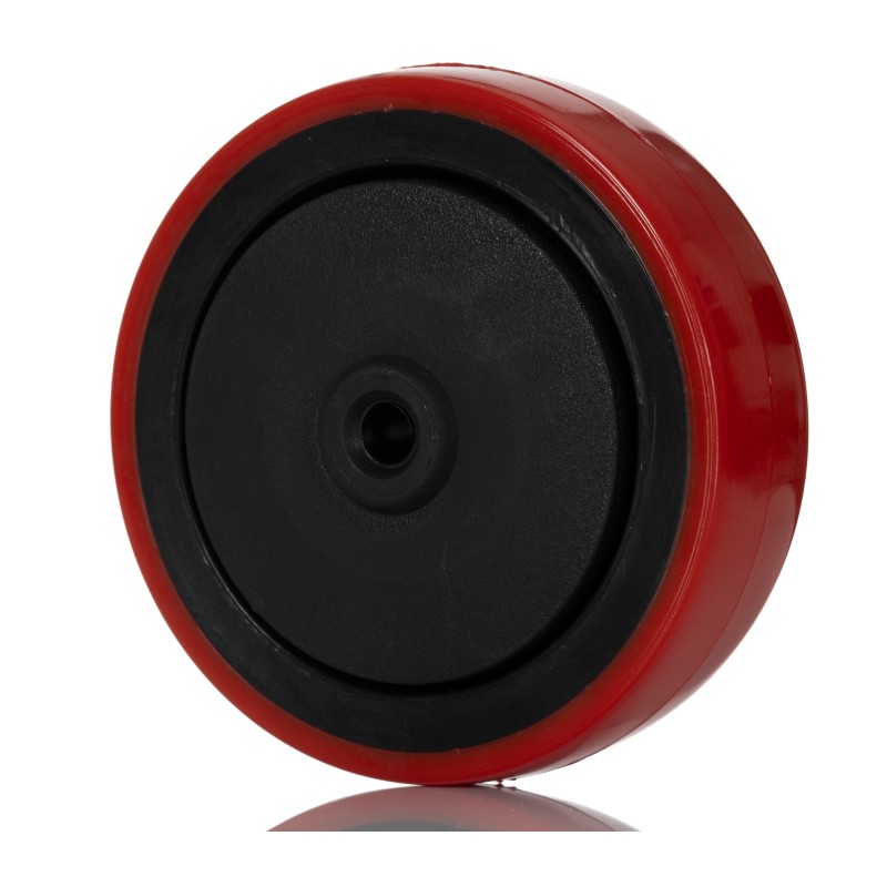 1 pcs - RS PRO Orange PUR Abrasion Resistant, Corrosion Resistant, Soft Ride & Chemical Resistance, Tear Resistance Trolley