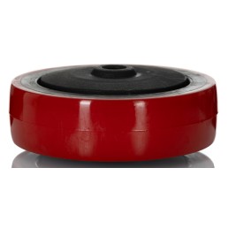 1 pcs - RS PRO Orange PUR Abrasion Resistant, Corrosion Resistant, Soft Ride & Chemical Resistance, Tear Resistance Trolley