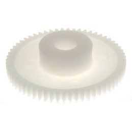 1 pcs - RS PRO POM 60 Teeth Spur Gear, 0.5 Module, 6mm Bore Diam, 30mm Pitch Diam, 14mm Hub Diam