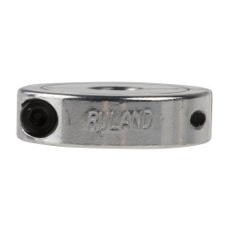 1 pcs - Ruland Shaft Collar Two Piece Clamp Screw, Bore 8mm, OD 30mm, W 8mm, Aluminium