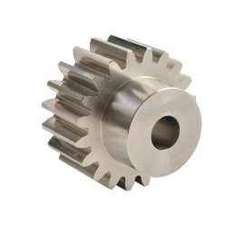 1 pcs - RS PRO Steel 18 Teeth Spur Gear, 1 Module, 8mm Bore Diam, 18mm Pitch Diam, 15mm Hub Diam