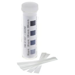 1 Tube of 100 - Single Parameter(s) Chlorine Test Strips, max. measurement 200ppm - 100 strips