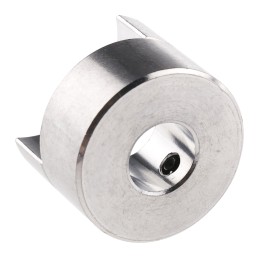 1 pcs - Ruland Jaw Coupling, 25mm Outside Diameter, 10mm Bore, 35.3mm Length Coupler