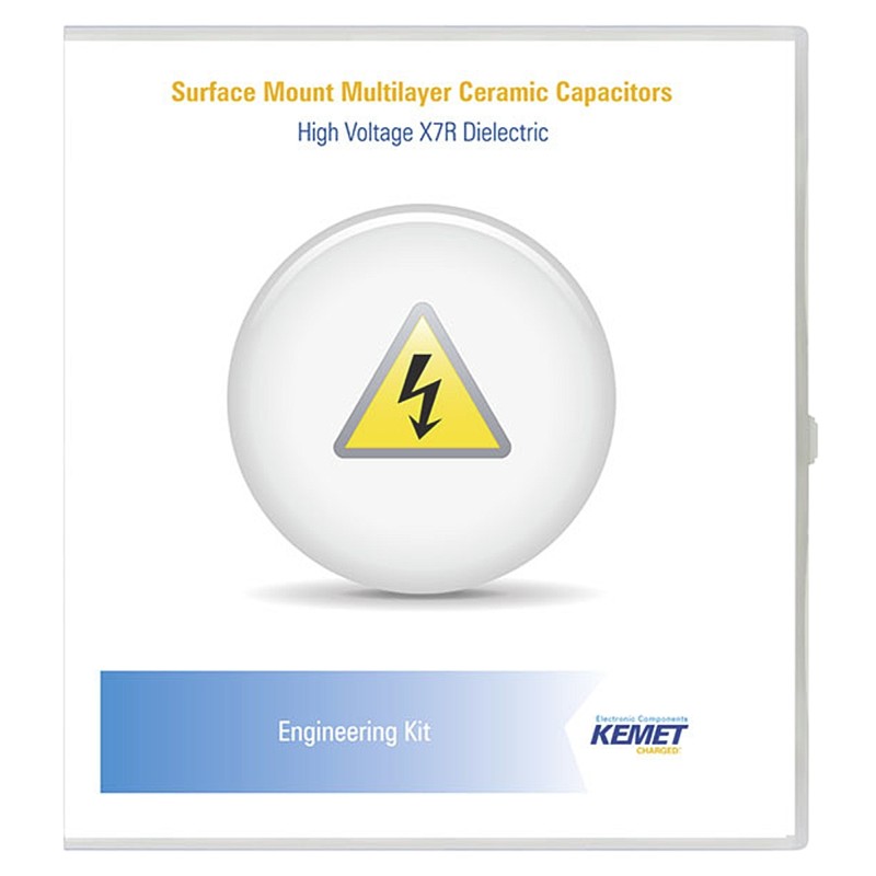 1 pcs - Kemet, Surface Mount Ceramic Capacitor Kit 1000 pieces