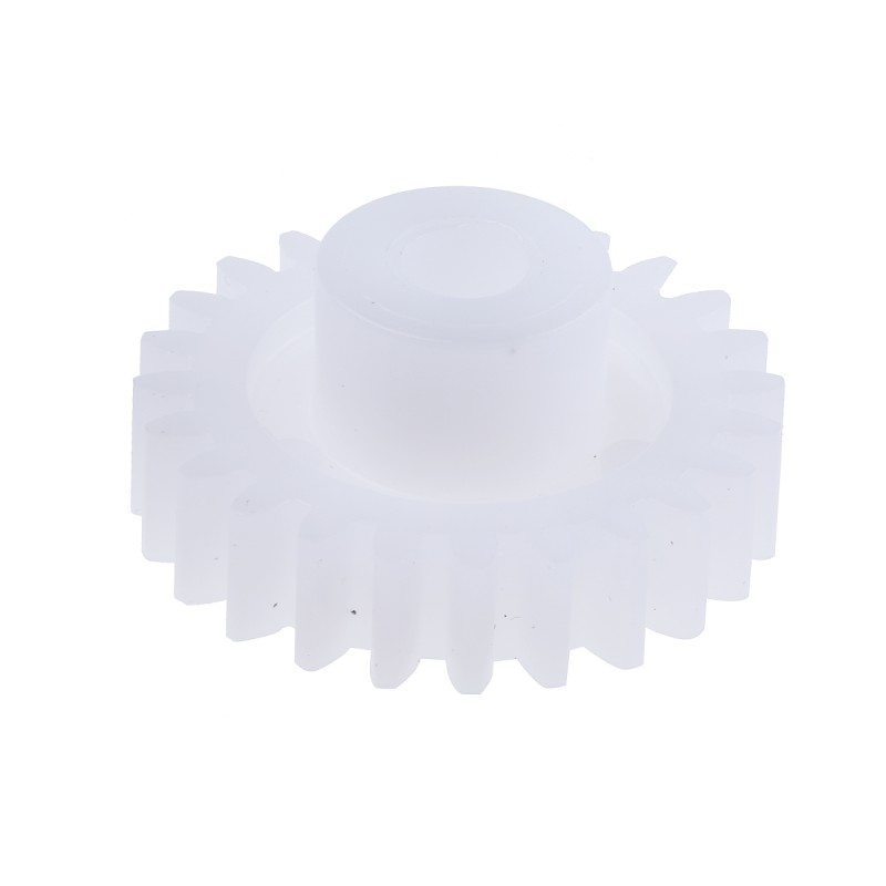 1 pcs - RS PRO POM 24 Teeth Spur Gear, 1 Module, 5mm Bore Diam, 24mm Pitch Diam, 11.7mm Hub Diam