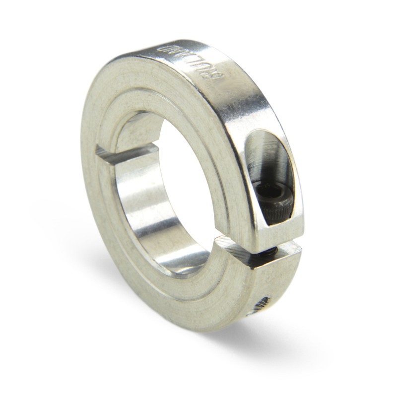 1 pcs - Ruland Shaft Collar One Piece Clamp Screw, Bore 20mm, OD 45mm, W 10mm, Aluminium