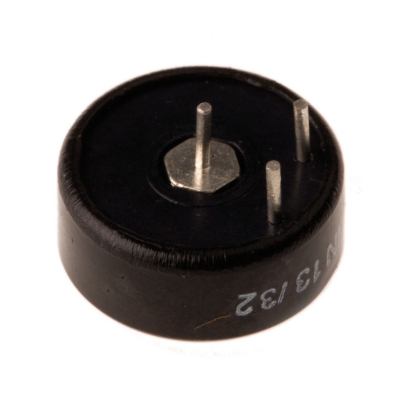 1 pcs - 10kΩ, Through Hole Trimmer Potentiometer 1W Top Adjust TE Connectivity, PC910