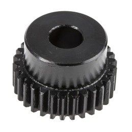 1 pcs - RS PRO Steel 20 Teeth Spur Gear, 0.8 Module, 6mm Bore Diam, 16mm Pitch Diam, 12mm Hub Diam