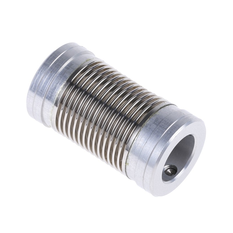 1 pcs - Huco Bellows Coupling, 17mm Outside Diameter, 10mm Bore, 27mm Length Coupler