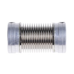 1 pcs - Huco Bellows Coupling, 17mm Outside Diameter, 10mm Bore, 27mm Length Coupler