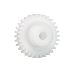 1 pcs - Igus Iguform S270 20 Teeth Spur Gear, 1 Module, 4mm Bore Diam, 20mm Pitch Diam, 9mm Hub Diam