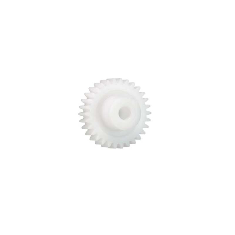 1 pcs - Igus Iguform S270 20 Teeth Spur Gear, 1 Module, 4mm Bore Diam, 20mm Pitch Diam, 9mm Hub Diam
