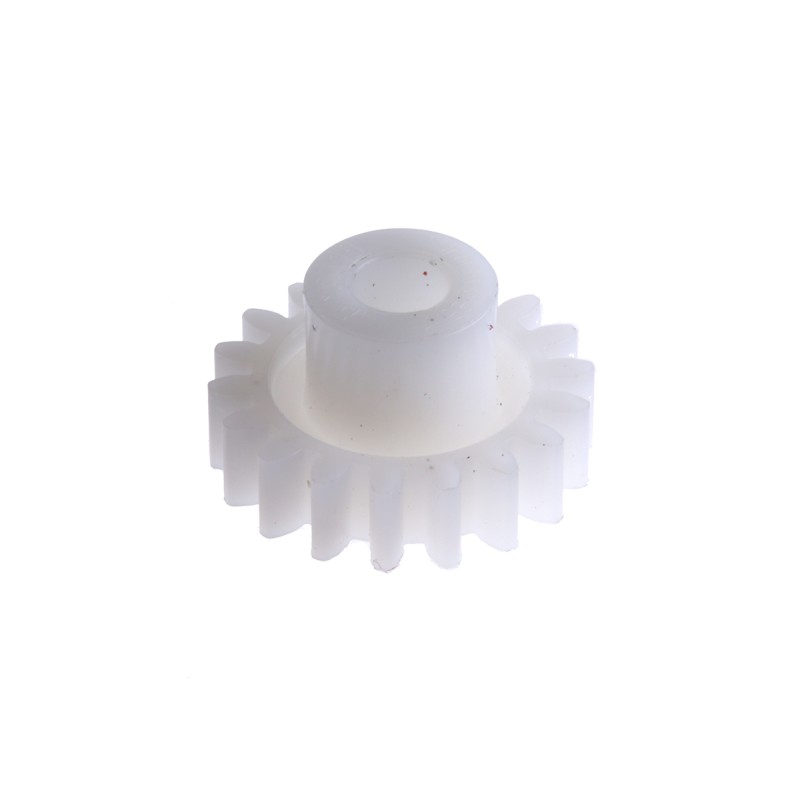 1 pcs - RS PRO POM 18 Teeth Spur Gear, 0.8 Module, 4mm Bore Diam, 14.4mm Pitch Diam, 8mm Hub Diam