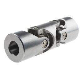 1 pcs - RS PRO Universal Joint, Double, Needle Roller, Bore 20mm, 128mm Length