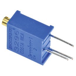 1 pcs - 5kΩ, Through Hole Trimmer Potentiometer 0.5W Top Adjust Bourns, 3296