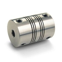1 pcs - Ruland Beam Coupling, 38mm Outside Diameter, 16mm Bore, 57.2mm Length Coupler