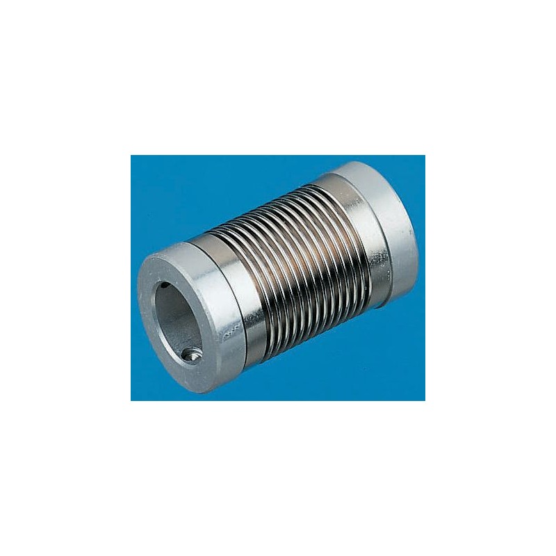 1 pcs - Huco Bellows Coupling, 17mm Outside Diameter, 10mm Bore, 27mm Length Coupler