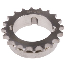 1 pcs - RS PRO 20 Tooth Taper Bush Sprocket 08B-1 Chain Type