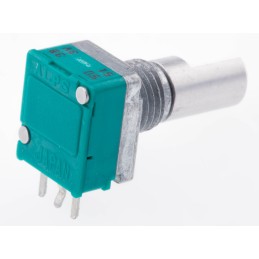 1 pcs - Alps Alpine 50kΩ Rotary Potentiometer 1-Gang Through Hole, RK097111020N