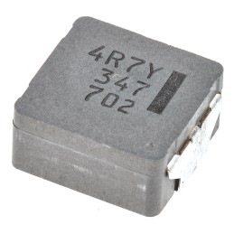 1 pcs - Panasonic, ETQP5M, 1054 Shielded Wire-wound SMD Inductor with a Metal Composite Core, 4.7 μH ±20% Wire-Wound 13.1A Idc