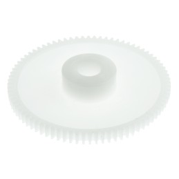 1 pcs - RS PRO POM 80 Teeth Spur Gear, 0.5 Module, 6mm Bore Diam, 40mm Pitch Diam, 14mm Hub Diam