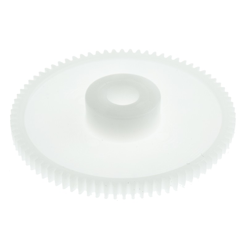 1 pcs - RS PRO POM 80 Teeth Spur Gear, 0.5 Module, 6mm Bore Diam, 40mm Pitch Diam, 14mm Hub Diam