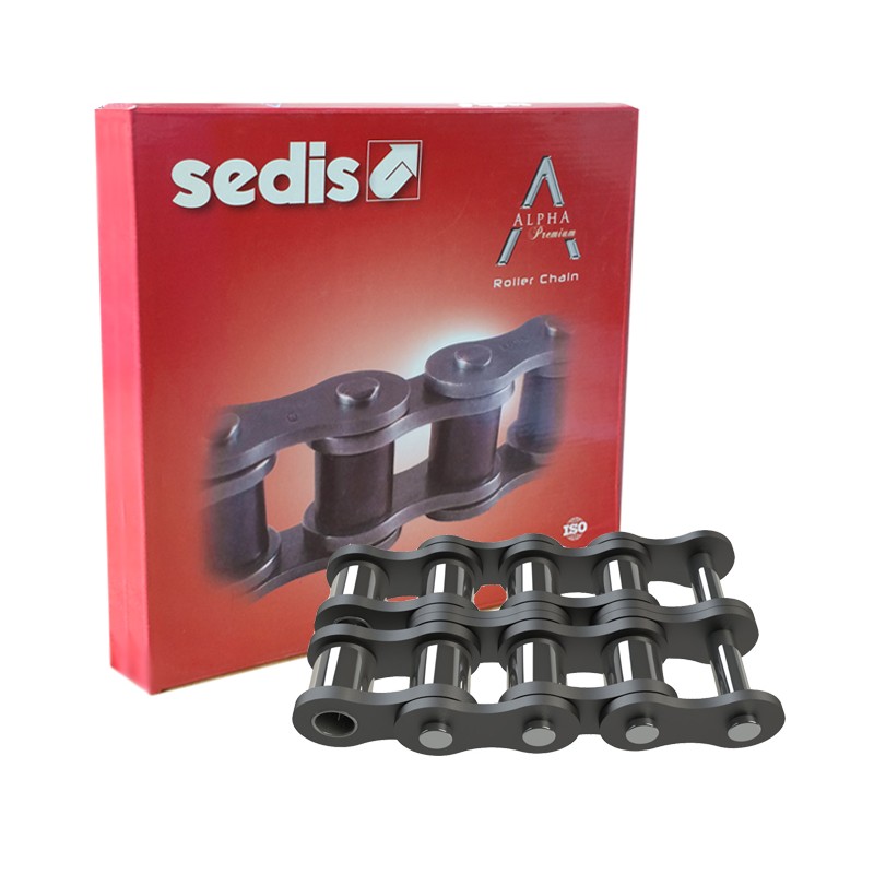 1 pcs - Sedis 12B-2 Duplex Roller Chain, 5m, ALPHA