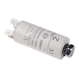 1 pcs - KEMET C27 Metallised Polypropylene Film Capacitor, 470V ac, ±5%, 2μF, Chassis Mount