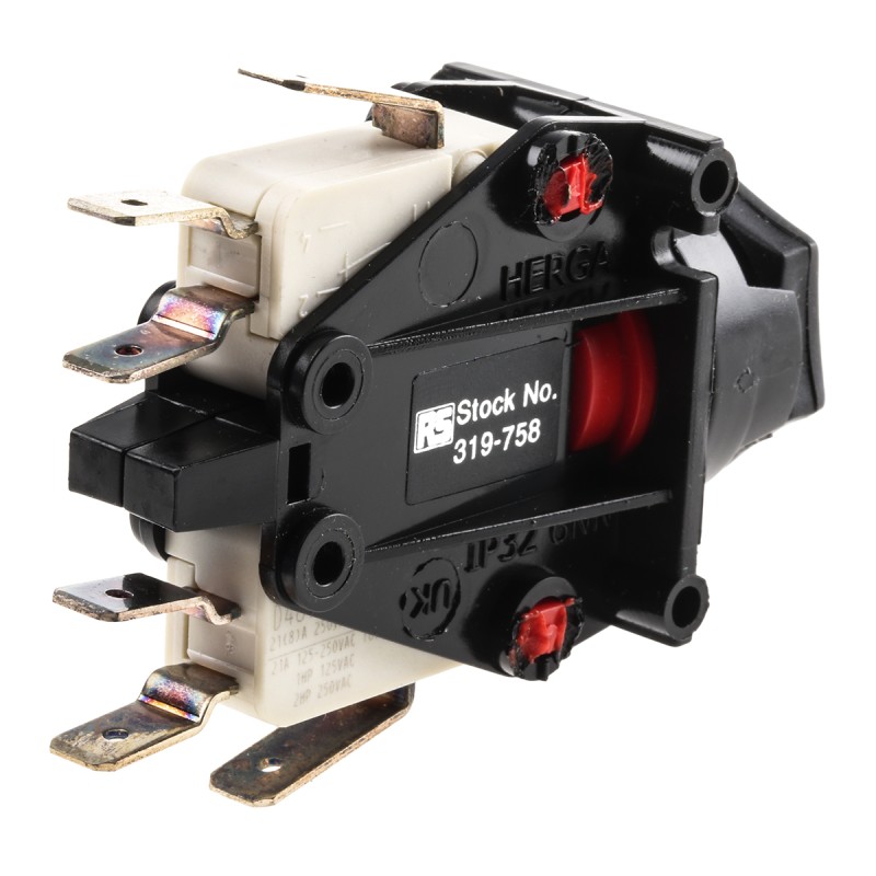 1 pcs - RS PRO 687 Series Latching Air Switch, Panel Mounted
