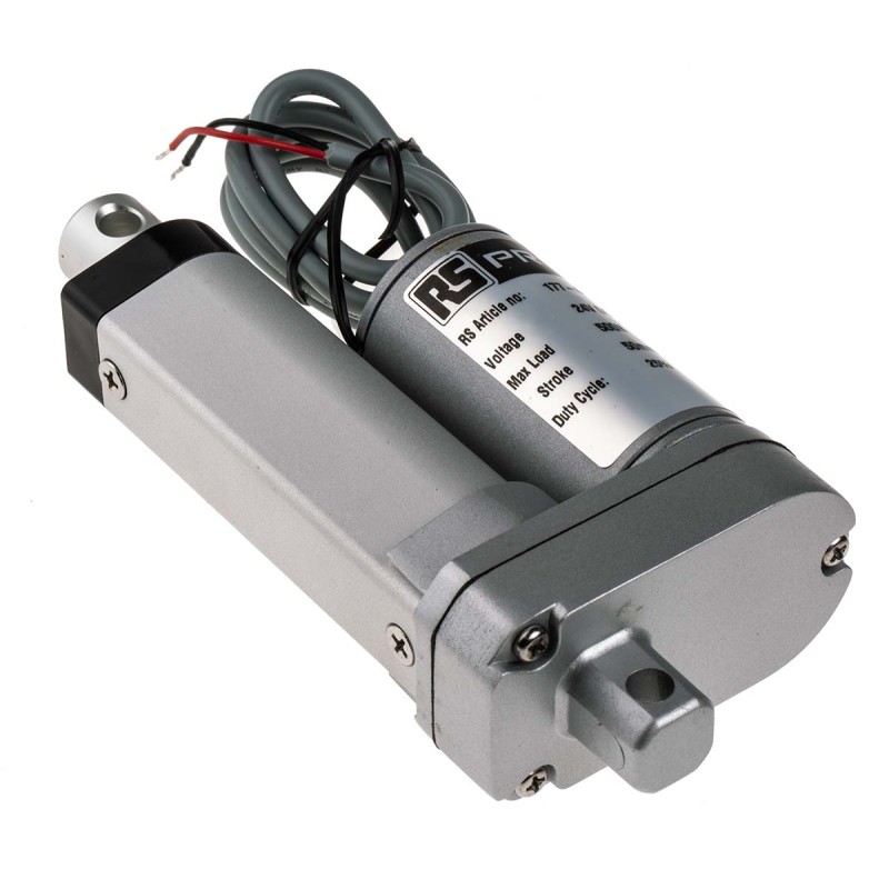 1 pcs - RS PRO Micro Linear Actuator, 50mm, 24V dc, 500N, 14.6mm/s