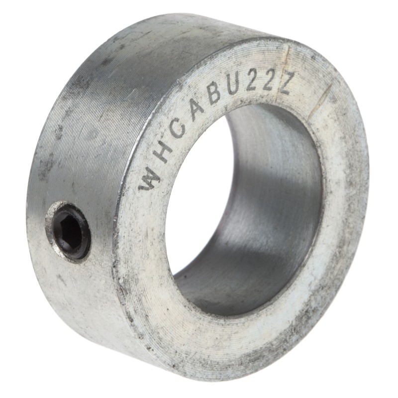 1 pcs - RS PRO Shaft Collar One Piece Set Screw, Bore 22mm, OD 36mm, W 14mm, Steel