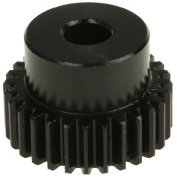 1 pcs - RS PRO Steel 28 Teeth Spur Gear, 1 Module, 8mm Bore Diam, 28mm Pitch Diam, 22mm Hub Diam